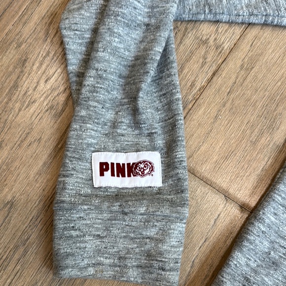 EUC Victoria’s Secret Pink Temple Owls Hoodie Size Medium - Picture 2 of 10